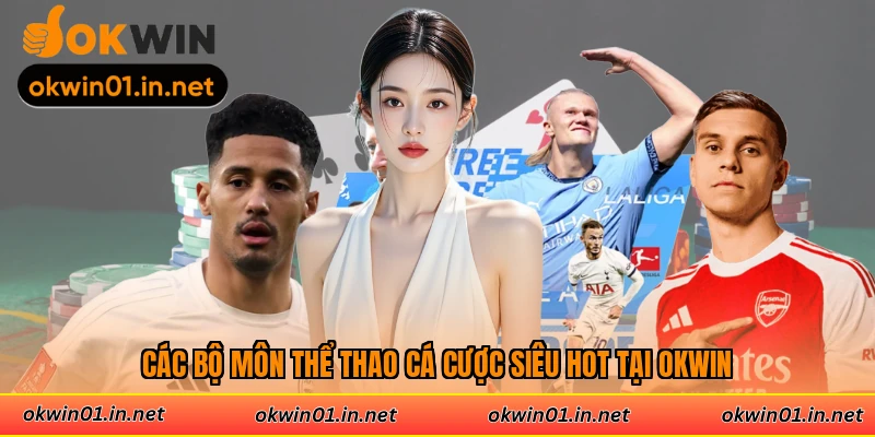 Các bộ môn thể thao cá cược siêu hot tại Okwin